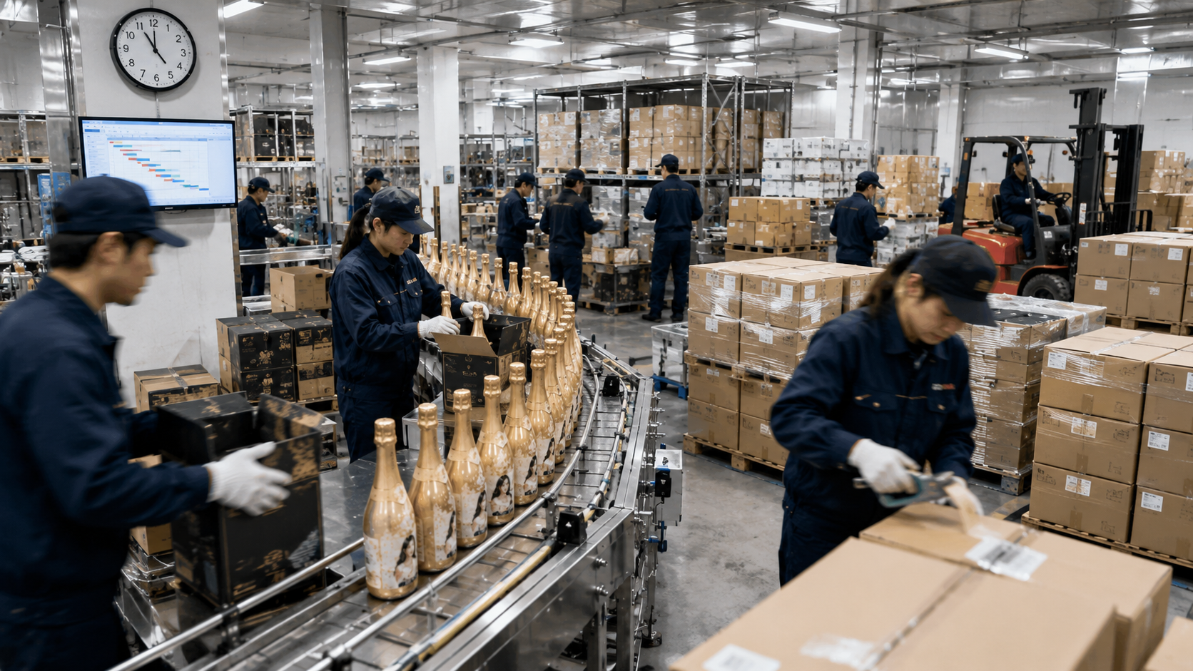 オリシャンの梱包・出荷工程